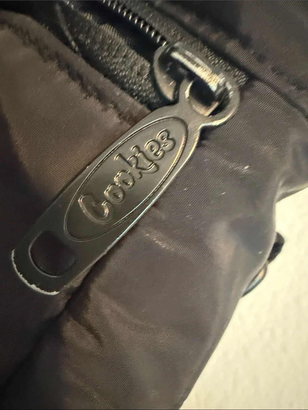 Cookies Black Vertical Logo Backpack